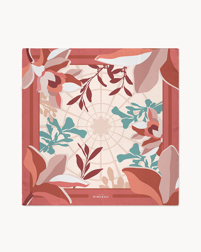 Le Foulard Gloriette - Framboise